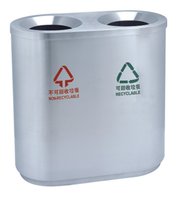 JP08機(jī)場(chǎng)商場(chǎng)不銹鋼分類(lèi)桶